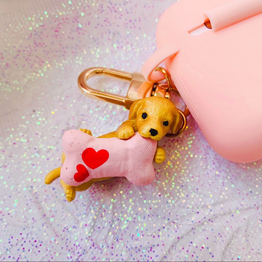 Airpods Cute Dog With Pillow Airpods Case Cover